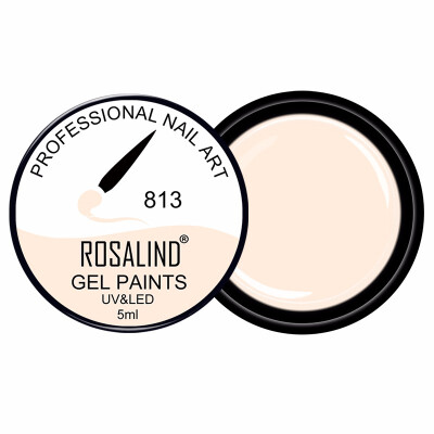 

ROSALIND Gel Varnish 5ml 142 Pure Colors UV Gel Manicure DIY Nail Art Gel Polish Design Nail Painting Color gel lacquer801-880