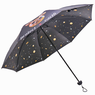 

Paradise umbrella full shading vinyl transfer universe star 30 umbrella umbrella sun umbrella orange 31847ELCJ