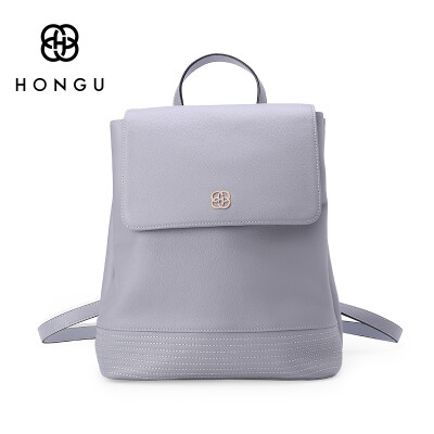 

Red Valley HONGU shoulder bag female simple fashion leather travel leisure backpack H51940384 black