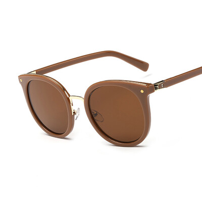 

FEIDU 2016 Luxury Cat Eye Sunglasses Women Brand Designe Coating Mirror Sun Glasses For Women UV400 Oculos De Sol Feminino