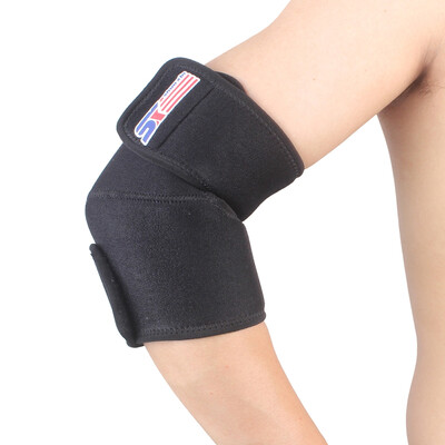 

SX506 Sports Golf Elbow Pad Brace Support Wrap Adjustable Black Adjustable Durable elbow brace protector Adult Elbow Brace