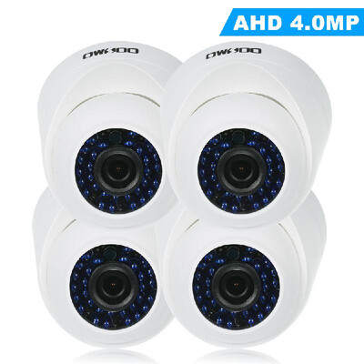 

Romacci OWSOO 4x4MP AHD Dome IR CCTV Camera 460ft Surveillance Cable Support IRCUT Night Vision 30pcs Infrared Lamps