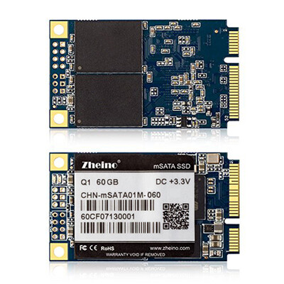 

Zheino Q1 ssd msata 60GB Readwrite speed 280MBs 110MBS SSD Internal Solid State Drive For Laptop Mini PC Tablet PC