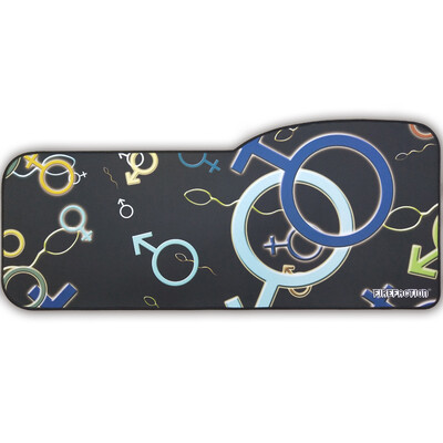 

Fire Pie FIREFACTION Black Wind Troll  No Office Computer Mat Precision Edged Non-slip Rubber E-sports Game Mouse Pad