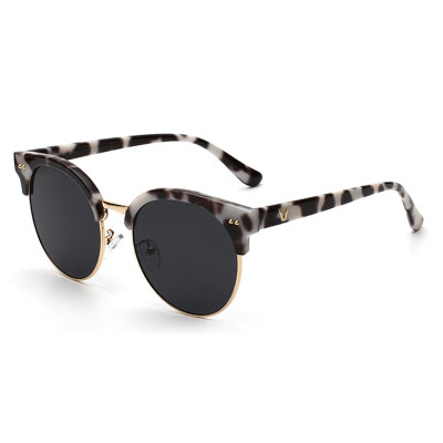 

FEIDU High Quality Fashion Korean V Brand Sunglasses Women Round Gasses UV400 Sun Glasses Oculos De Sol Feminino
