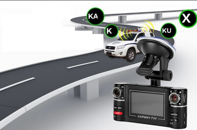 

2.7" HD Dual lens Car DVR Night Vision Rear view Camera Recorder Dash Cam