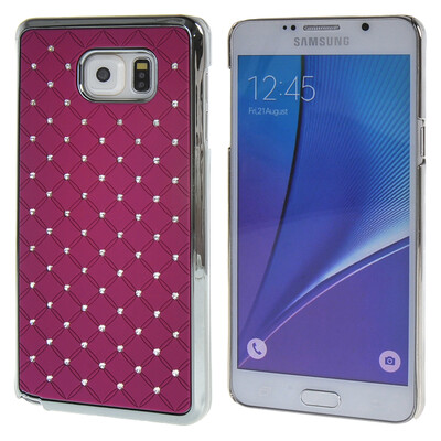 

MOONCASE Samsung Galaxy Note 5 ЧЕХОЛ ДЛЯ Bling Chrome Hard Back Purple