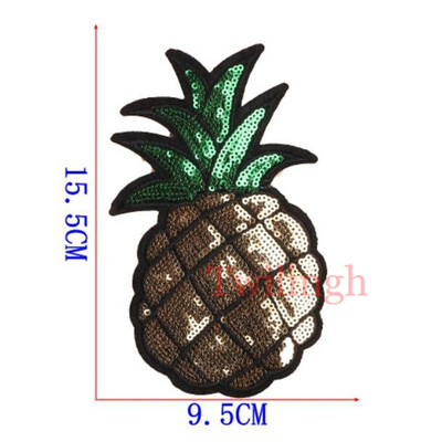 

1 pcslot Brand Embroidered Patches Pink Bird Flamingo Sequin Patches Iron On Fabric Badge Sew On Clothes Appliques DIY Stickers