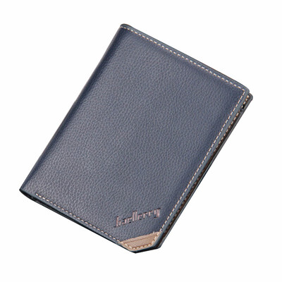 

Youth Men Short Wallets Horizontal Students Leather Purse