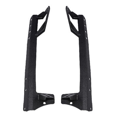 

Wrangler JK Steel Metal Upper Windshield Mounting Brackets for 52 Inch Straight LED Light Bar for 2007-2017 Jeep