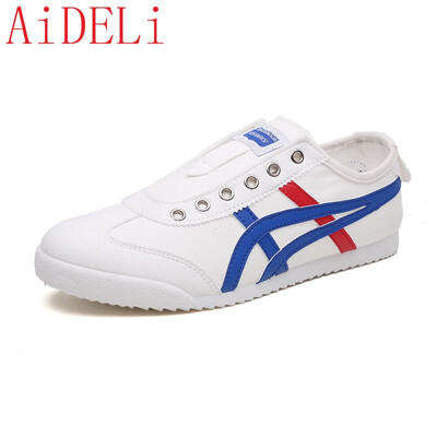 

AiDELi New mens canvas shoes breathable mens shoes fashion casual shoes