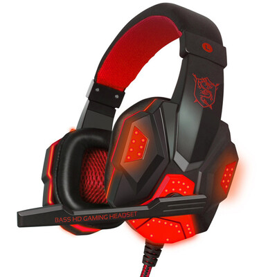 

PLEXTONE PC780 Wired Gaming Headphone Earphone Gamer Headset Stereo Sound with Microphone LED Audio Cable for PC Gamer