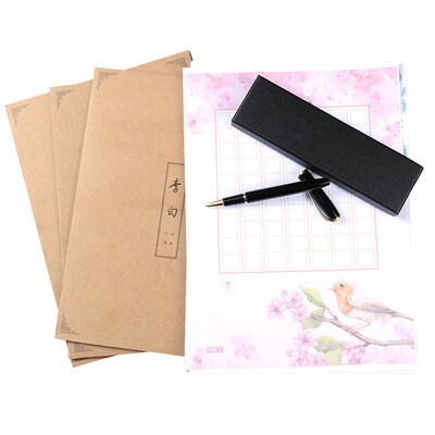 

Zhang Ziguang hard pen calligraphy line copybook set adult student pen copying practice copybook