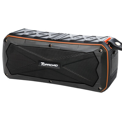 

TOPROAD Waterproof IP66 Bluetooth Speaker Portable Outdoor Power Bank Speakers Wireless Stereo Music Player Support TF card AUX