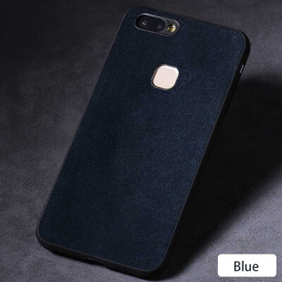 

Genuine Leather Phone Case For Vivo X20 Plus Suede leather Back Cover For X9 X9s Plus Cases