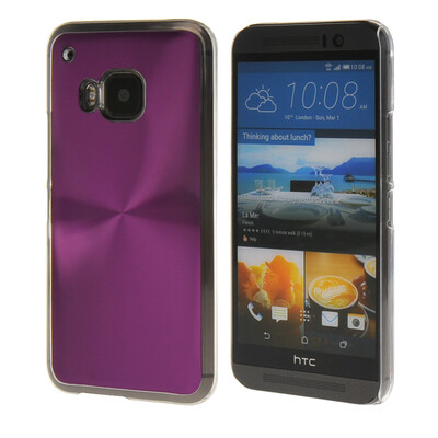 

MOONCASE Мода Стиль компакт Алюминий Металл Твердая обложка чехол для HTC One M9 фиолетовый 01