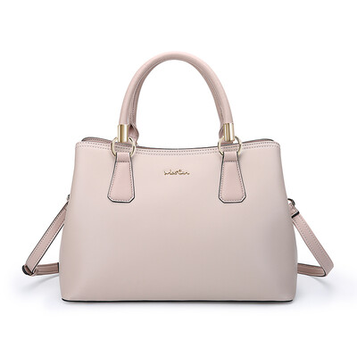 

Scarecrow MEXICAN handbag leather handbag fashion simple wild shoulder messenger bag killer bag big bag apricot