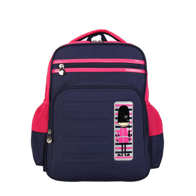 

Xiao Yang YANG childrens school bag primary school students leisure burden backpack boys&girls shoulder bag Y2726 rose red