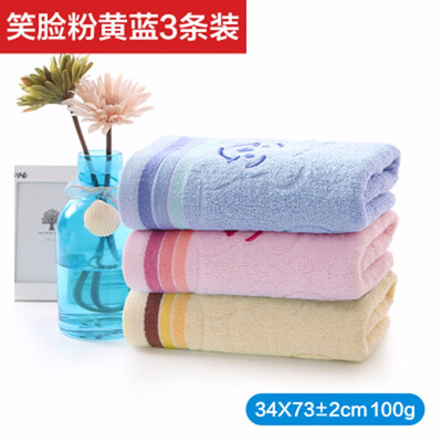

3474cm 100 Cotton Face Towel Washcloth Highly Absorbent Extra Soft Fingertip Hand Towels for Home Sport Gym&Spa