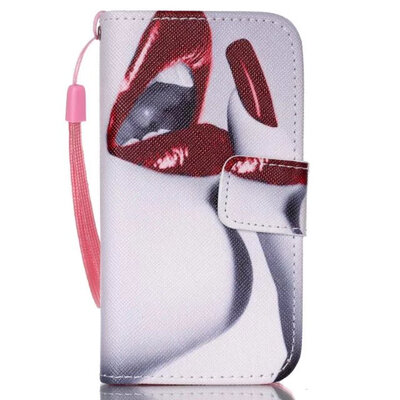 

MITI iPhone 4S Case Luxury Colorful Print PU Leather Mobile Phone Case For Apple iPhone 4 4S Side Open Flip Back Cover Bag i4