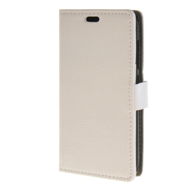 

MOONCASE Litch Skin Leather Card Slot Wallet Bracket Back чехол для Huawei Ascend Y520 White