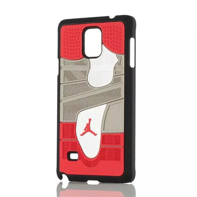 

MITI New Arrival Air Jordan sneakers 4 6 7 Sole PVC Rubber Cover For Samsung Galaxy Note 4 N9100 jordan's Phone Case 15 colors