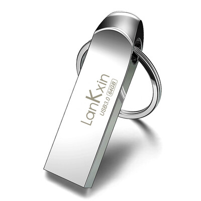 

Lanke core AX-3 64G USB30 high speed reading&writing U disk car computer office equipment large ring USB flash drive