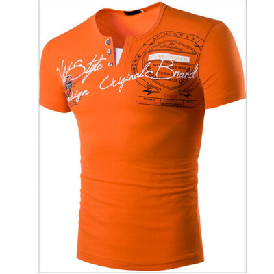 

Mens Fashion Personality Cultivating Short-sleeved Shirt