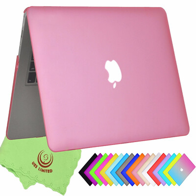 

UESWILL Smooth Soft-Touch Matte Frosted Hard Shell Case Cover for MacBook Air 11" Model A1370A1465-Pink