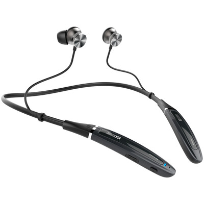 

Newsman Q11 neck-mounted in-ear wireless Bluetooth headset waterproof running mp3 music player one headset 8G gray