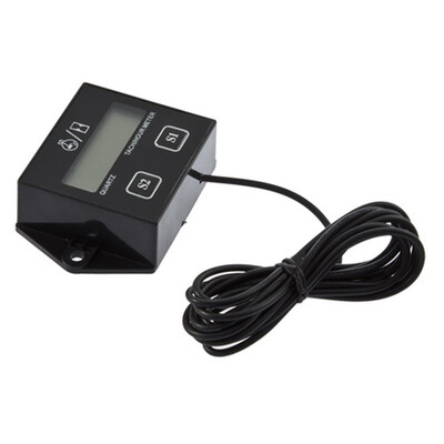 

Spark Plugs Engine Digital Tach Hour Meter Gauge Tachometer Motorcycle Bike