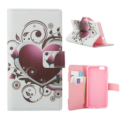

MOONCASE ЧЕХОЛ ДЛЯ Huawei Ascend P8 Flip PU Leather Fold Wallet Card Slot Kickstand Back [Pattern series] /a07