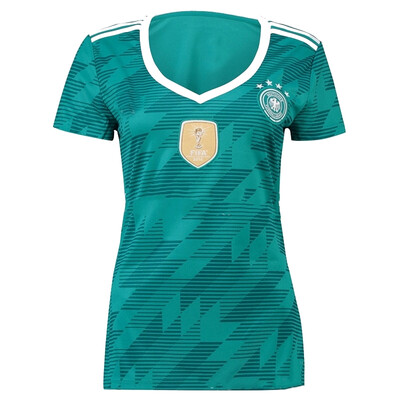 

World Cup 2018 Germany Belgium Italy Woman Soccer Jersey Home Away Short Sleeve Shirt Fan Version T Shirt Female Jersey