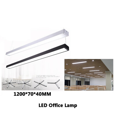 

Office chandeliers led rectangular engineering square lamps ceiling lamps long lines Square Restaurant lights