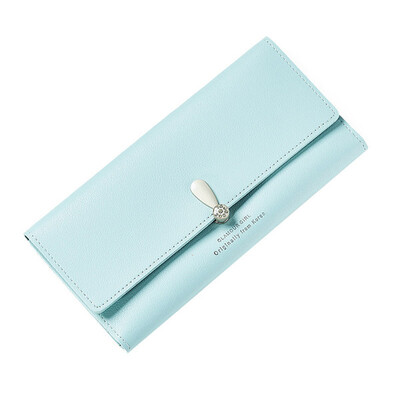 

Womens Handbags Korean Style Clutch Multi-card Lady Multi-function Purse Leather Change Bit Mobile Phone Package Wallet