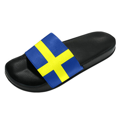 

Fashion Casual 2018 World Cup Slippers Swedish Men&Women Sports Slippers Custom Shoes