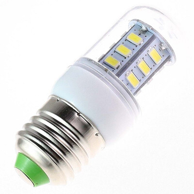 

5W E27 24SMD5730 220-240V 430 460LM LED Light Lamp Bulbs High Power White Cover