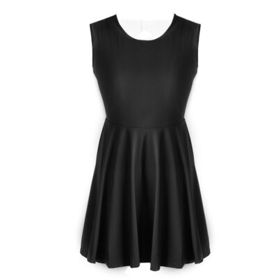 

Women Sleeveless Flared Party Ladies Plus Size Skater TOP Dress