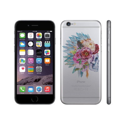 

GEEKID@ iPhone 6 Back Decal sticker Phone back sticker death Protector Decal cover iPhone 6s waterproof 3M stickers