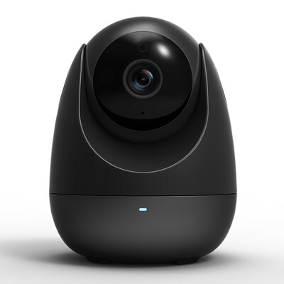 

360 smart camera PTZ version 1080P network wifi home monitoring HD camera infrared night vision two-way conversation 360 degree rotation monitoring black