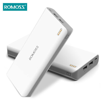 

ROMOSS Sense 6 20000mAh Portable Charger External Battery Pack Power Bank Fast Charging for iPhone iPad Samsung HTC Motorola Nokia