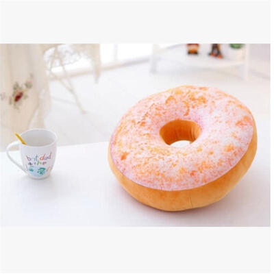 

3D Cute Donut Хлеб Мягкий чехол для подушки Чехол Чехол Домашний декор без сердечника