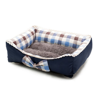 

Letskeep Pet Dog Sleeping Bads Soft for Small Dog Puppy Kennel Cat Cushion Home House Fleece Large Warm Sofa For Winter