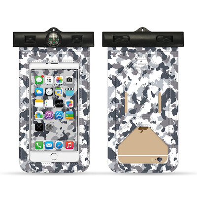 

Waterproof Mobile Phone Bag PVC Sealed Underwater Smart Phone Dry Pouch Swimming Spa Accessories