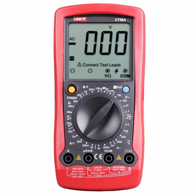 

UNI-T UT58A LCD Digital Multimeter Handhold Test Device