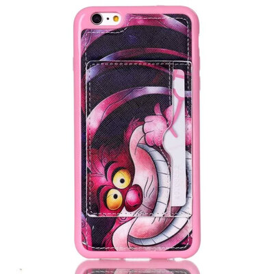 

мити новых shockproof мобильный телефон защитную крышку с карты стоять мягкие кожаные трудно вернуть дело для iPhone - пу - 6 и 5,5 "