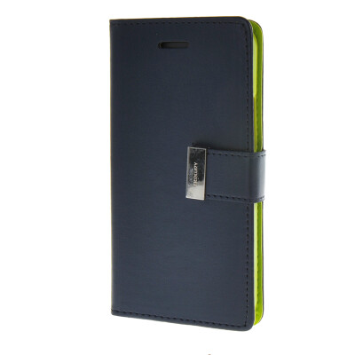 

MOONCASE чехол для HTC One M9 Flip Leather Wallet Card Slot Bracket Back Cover Blue