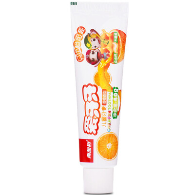 

Two-sided needle (LMZ) children's toothpaste love teeth teeth orange flavor 40g