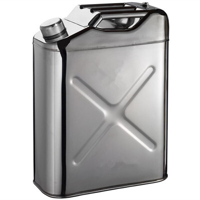 

Stainless Steel Water Can Jerry Can 5 Gallon 20  Portable