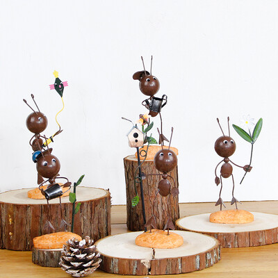 

Inkfish Leaf Ants Set Creative Cute Desktop Small Decoration Soft Pack Model Personality Decoration Send Friends Teacher Birthday Gift Housewarming Gifts Small Decoration